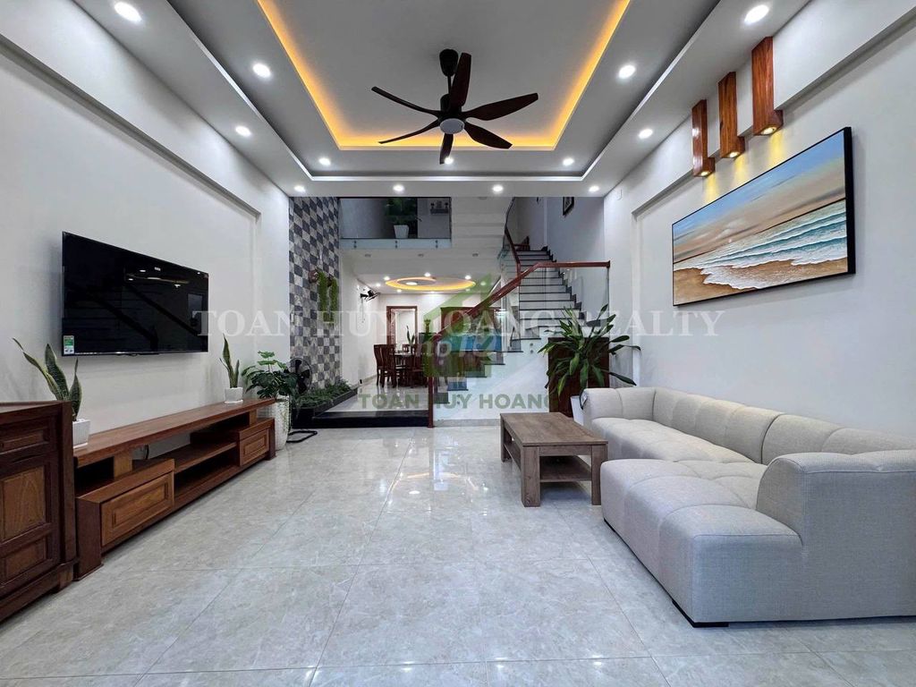 🏡 СДАЁТСЯ НОВЫЙ ДОМ НА ДА МАН 15, НАМ ВЬЕТ А – 3 СПАЛЬНИ, 2 ЭТАЖА