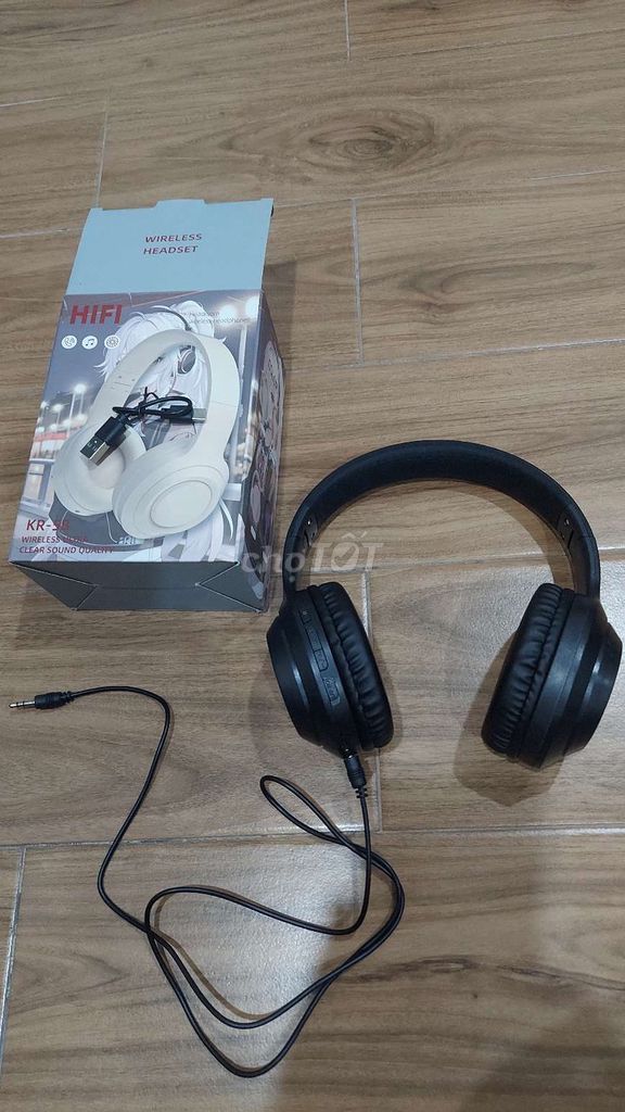 Наушники полноразмерные AKA KR-58 Черный Bluetooth