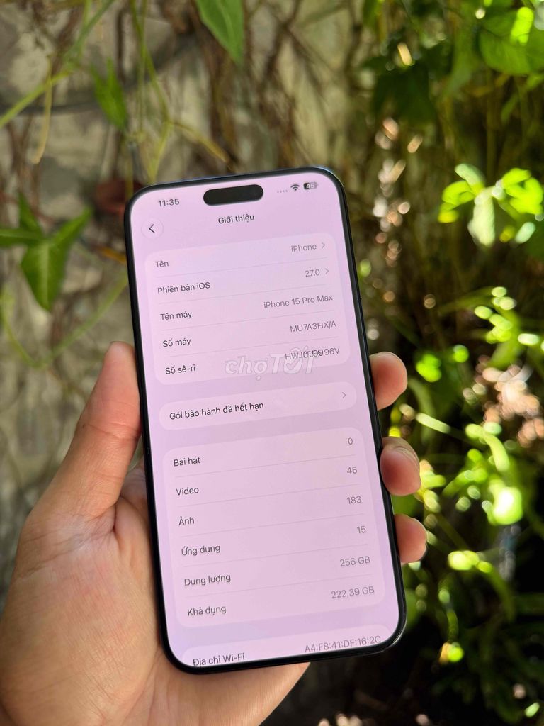Фото 2: iPhone 15 Pro Max 256GB Titan Blue Pin 89% Zin