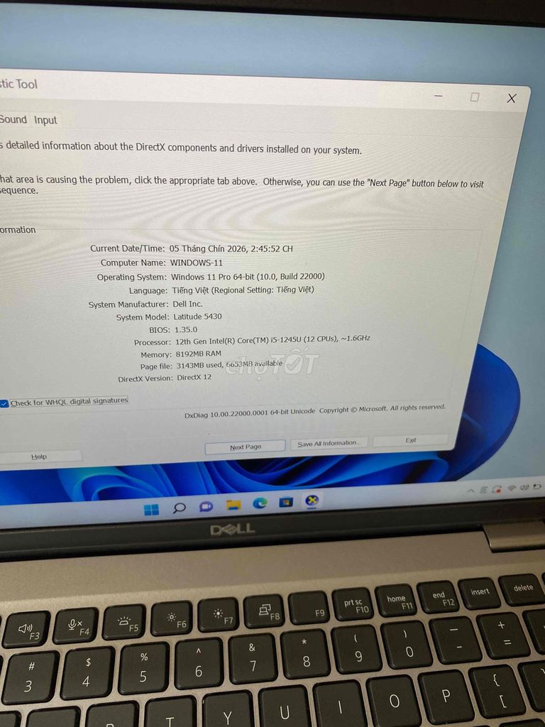 Фото 3: Dell Latitude 5430 i5-1245u 14 дюймов 8ГБ/256ГБ серый