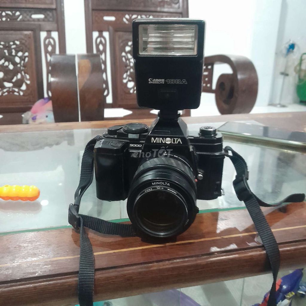 Пленочный фотоаппарат Minolta 9000 AF черный
