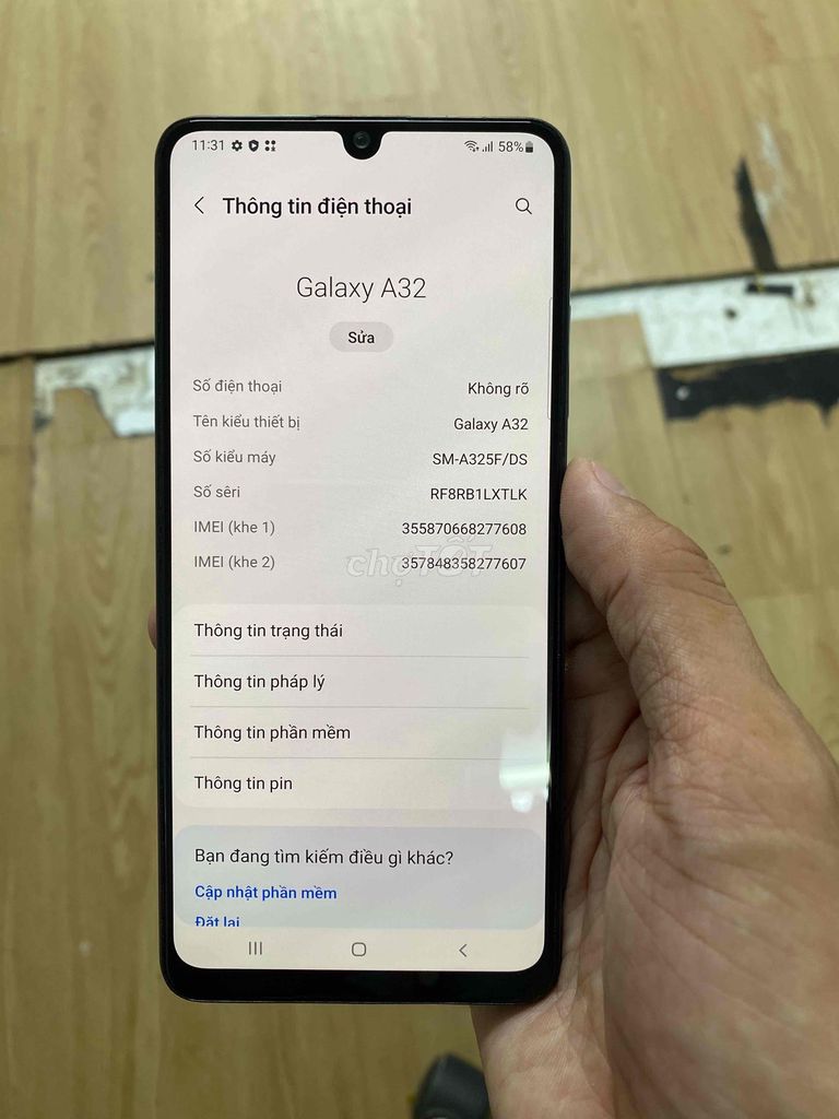 Фото 2: Samsung Galaxy A32 128GB синий новый