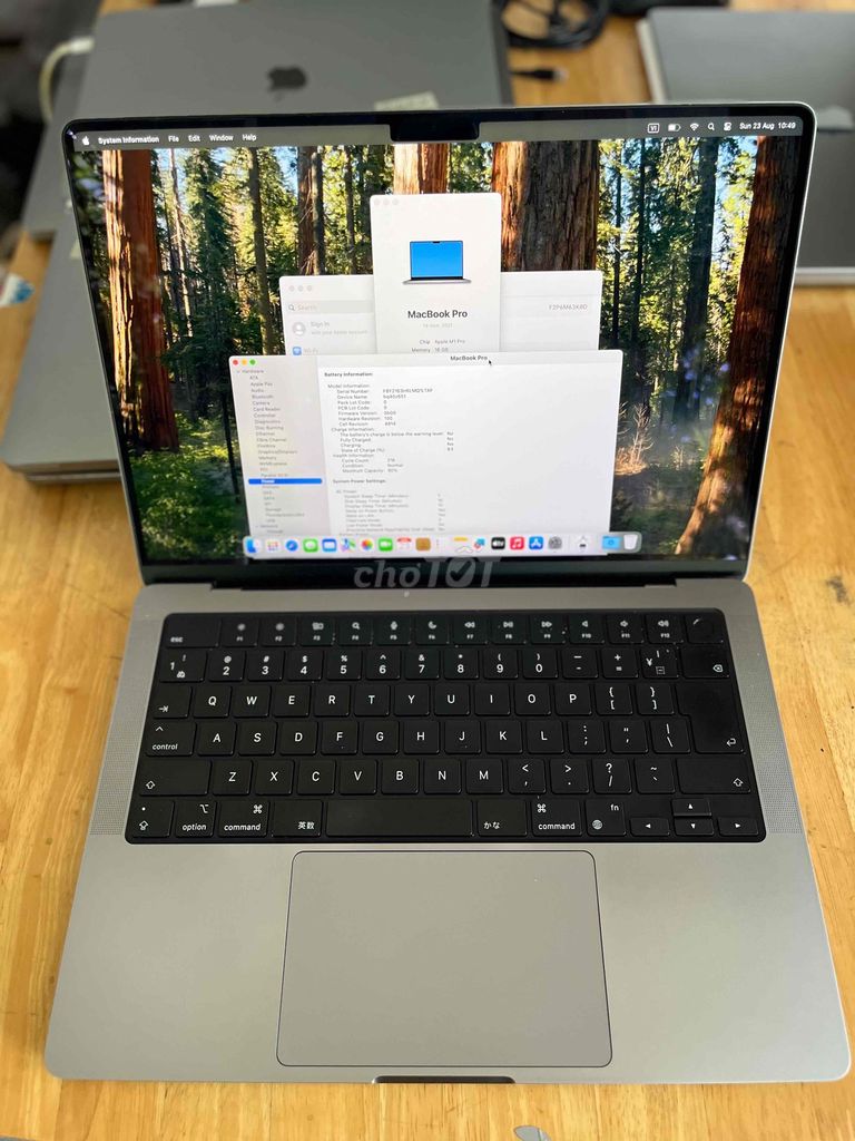 MacBook Pro M1 Pro 14 inch Ram 16GB Ssd 512GB