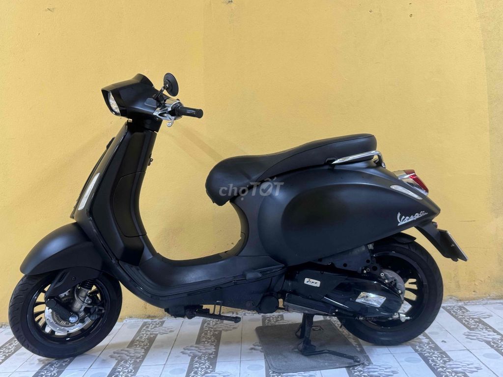 Vespa Sprint Notte Черный матовый, ABS, двигатель Iget новый