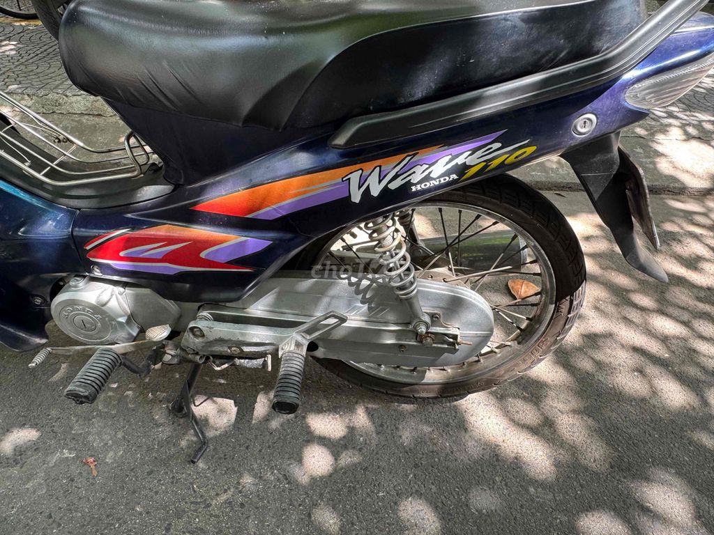 Фото 3: Honda Wave сине-черный, Япония