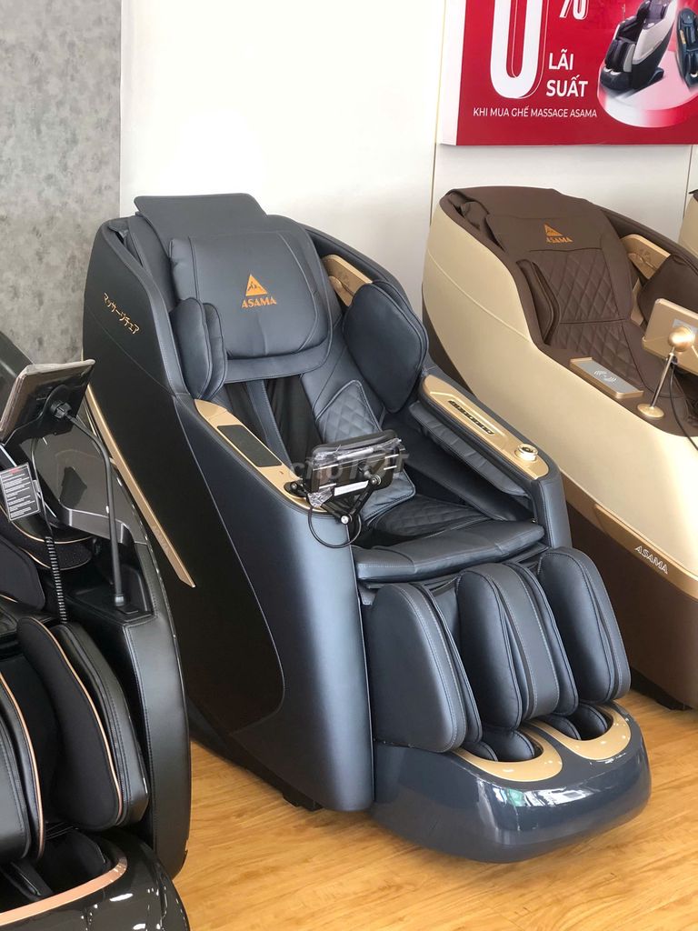 Массажное кресло ASAMA Sonic-5 черный силикон