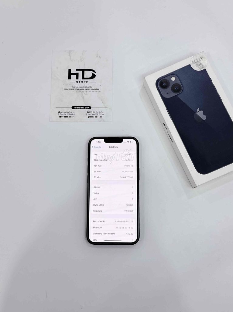 Фото 2: Apple iPhone 13 128GB черный 99%