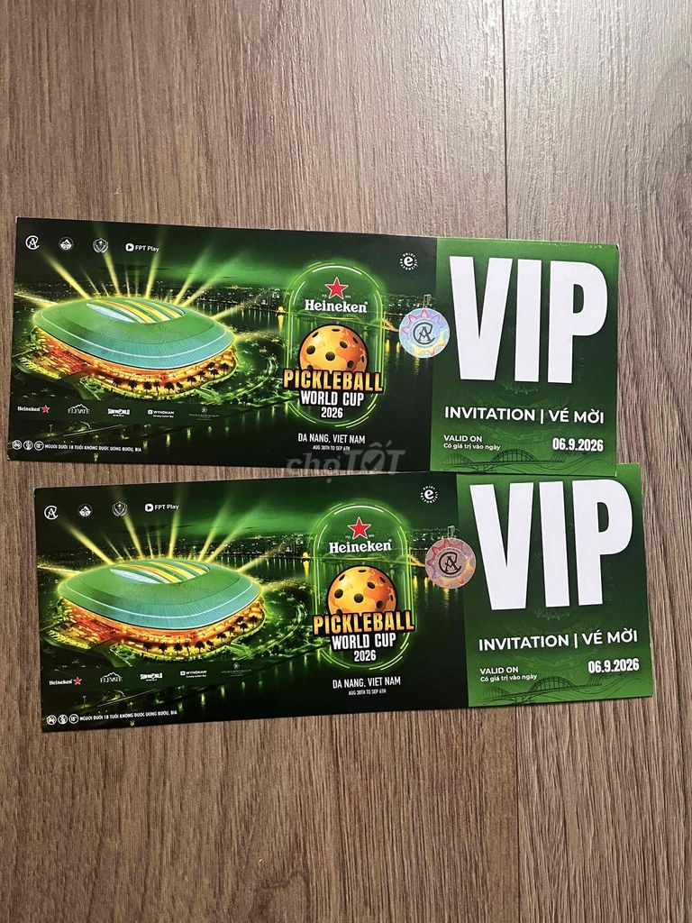 Билеты на Pickleball World Cup 2026 Дананг VIP