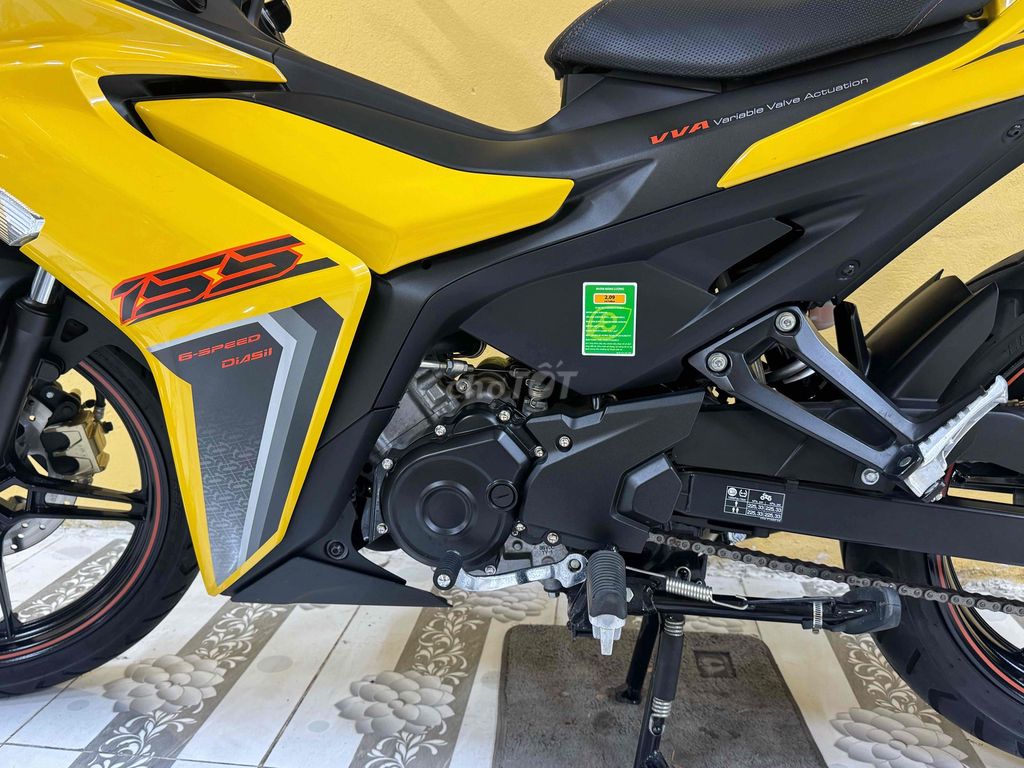 Фото 2: Exciter 155 đời 2024 Vàng đen odo 1 ngjinf