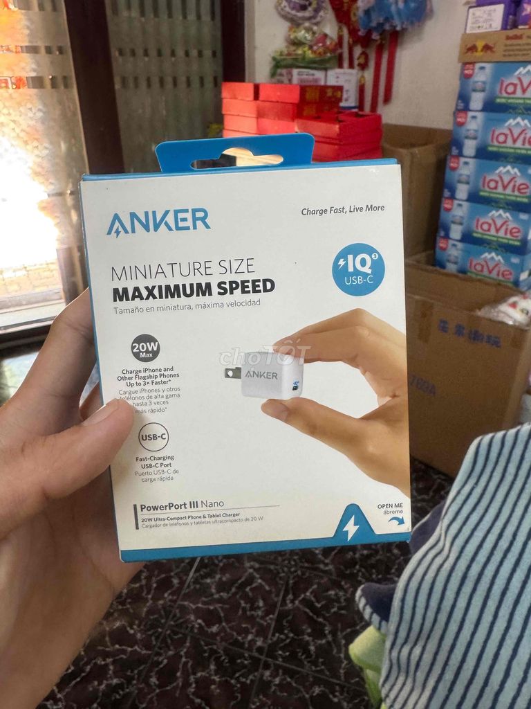 Зарядное устройство Anker PowerPort III Nano 20W USB-C