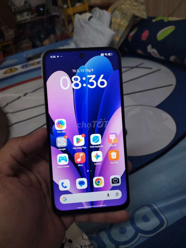 Xiaomi Redmi 15 5G 4GB/128GB серебристый, как новый