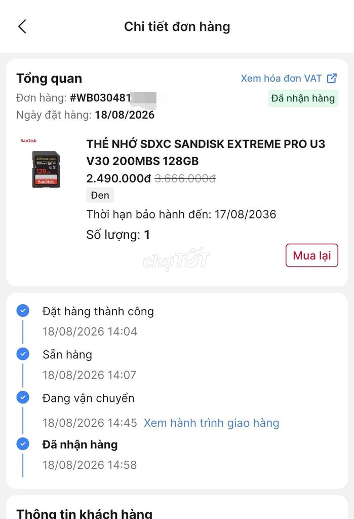 Карта памяти SanDisk Extreme Pro U3 128GB черная
