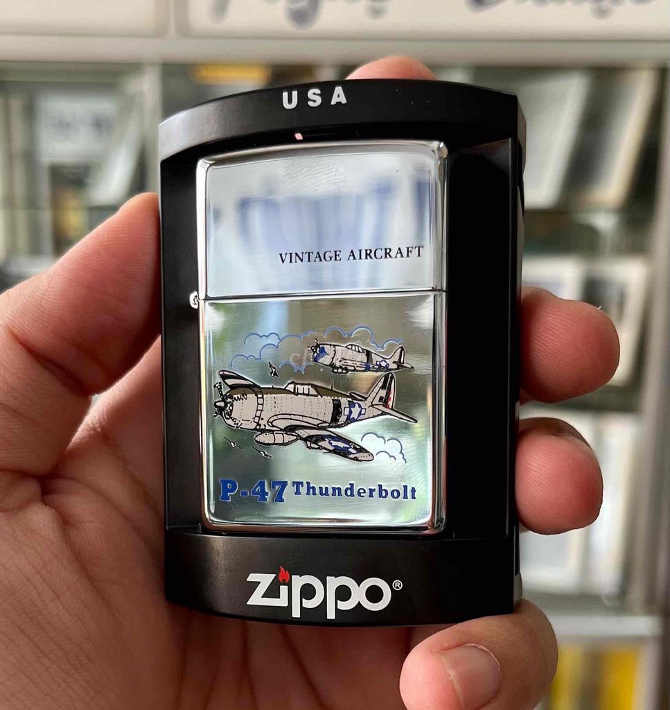 Зажигалка Zippo Vintage Aircraft P-47