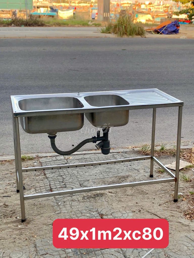Мойка из нержавеющей стали 49x1м2x80см