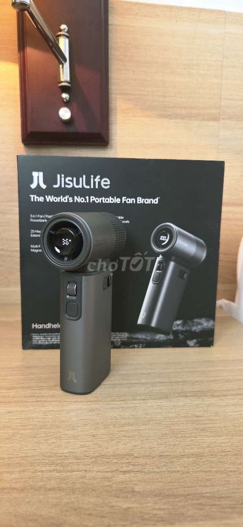 Ручной вентилятор JisuLife Ultra2 Серый 9000mAh