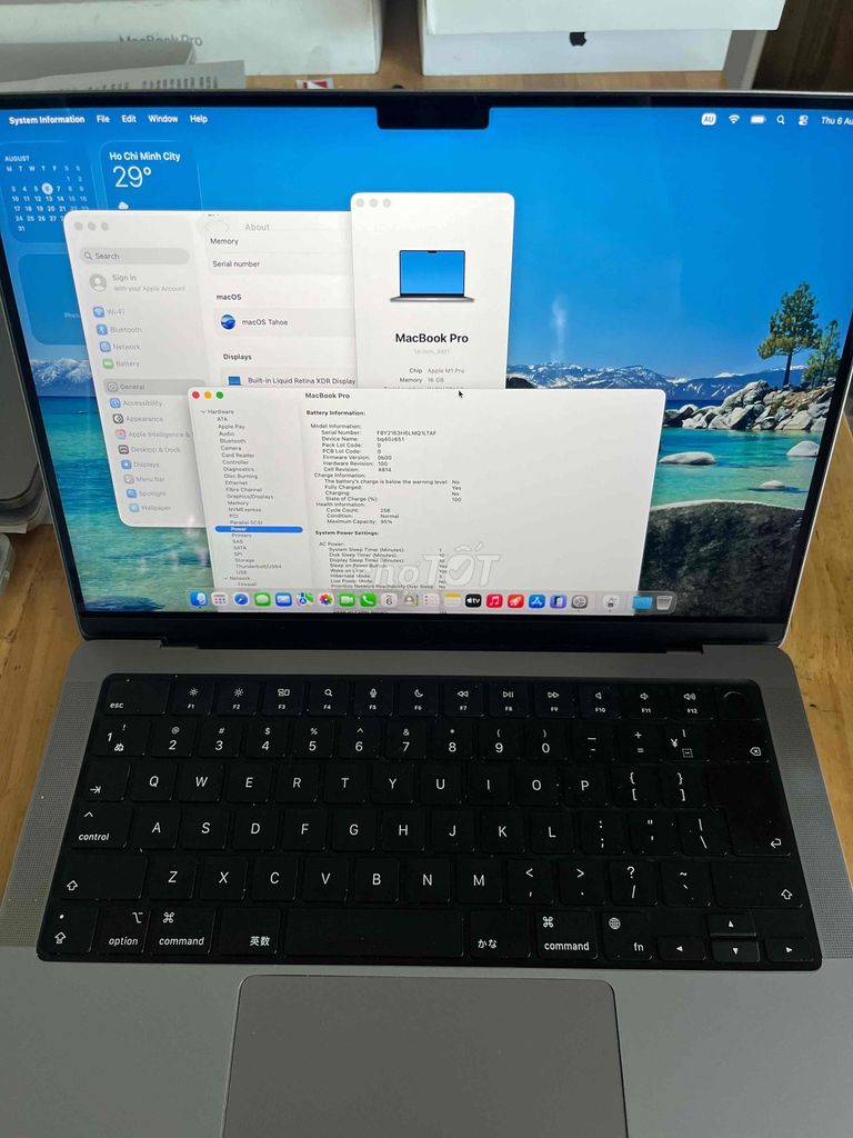 Фото 2: Apple MacBook Pro M1 Pro 14 inch 16GB/1TB SSD Серый