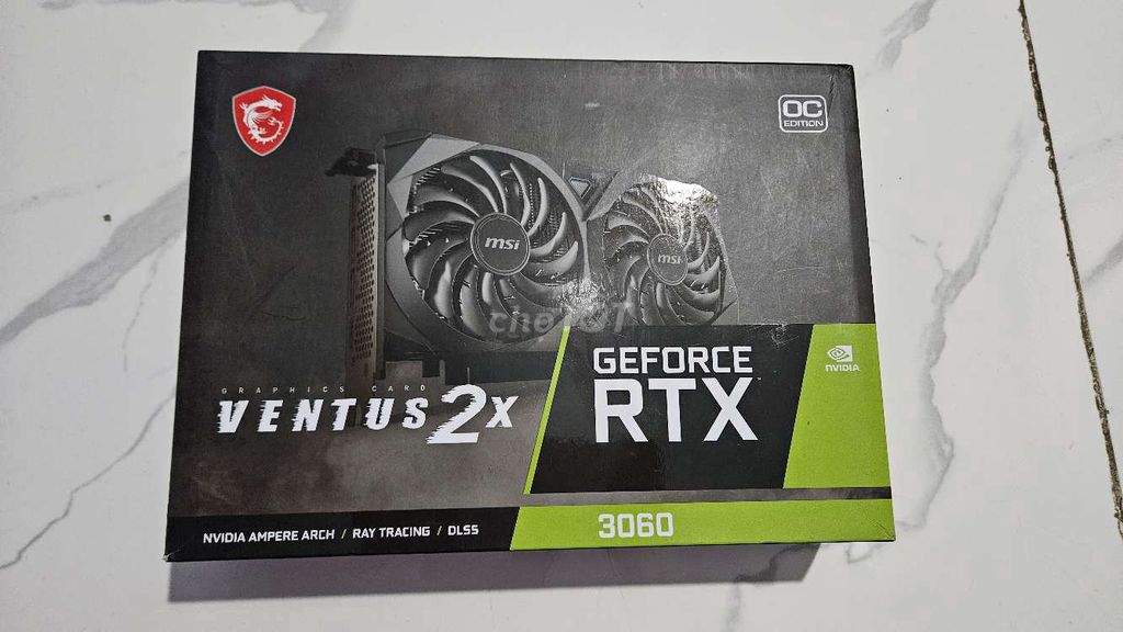 VGA MSI RTX 3060 VENTUS2X 12GB OC