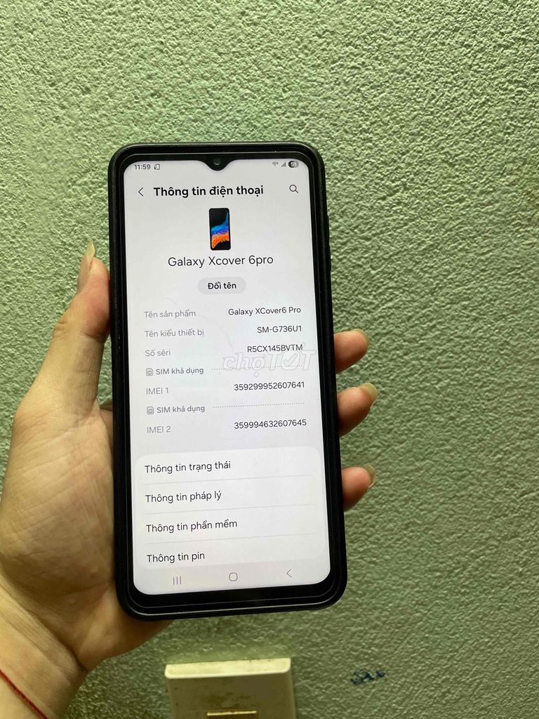 Samsung Galaxy XCover 6 Pro Ram 6/128gb