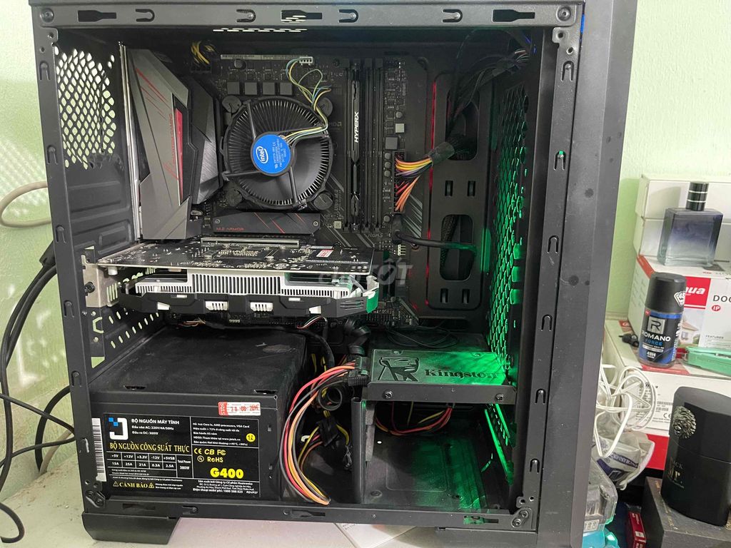 Intel Core i3 9100F 24 inch 144Hz 8GB GTX 1050 Ti