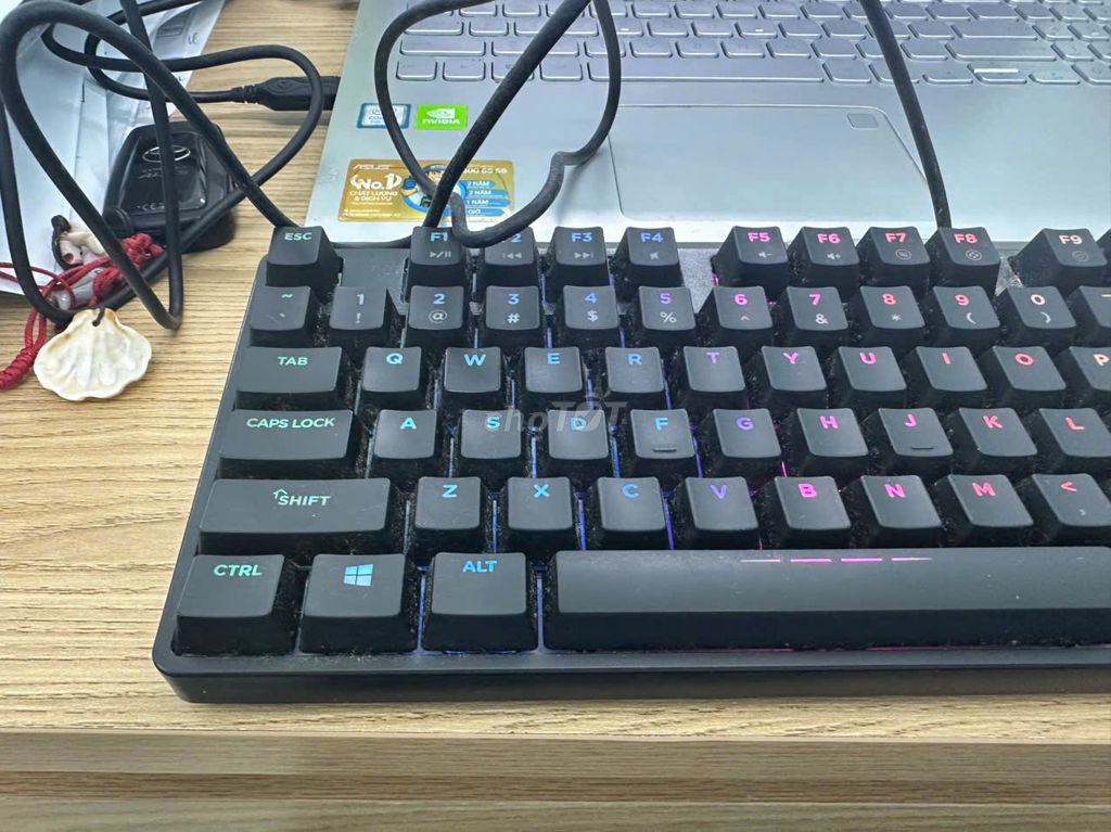Фото 3: Механическая клавиатура Dareu EK87 Черная LED RGB