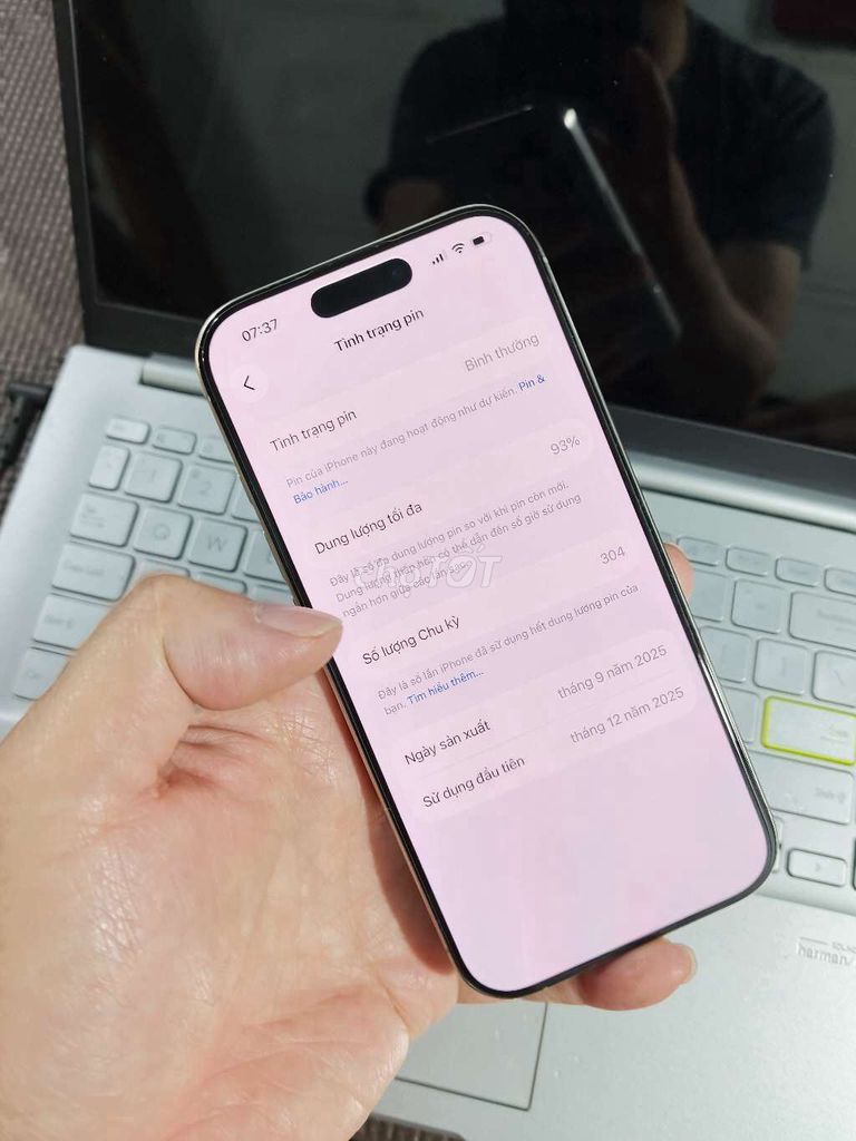 Фото 3: iPhone 16 Pro 128GB титан, гарантия до 13/12/26, продажа или обмен