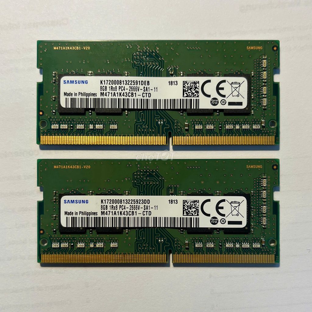 RAM Laptop Samsung DDR4 2x8GB 2666MHz