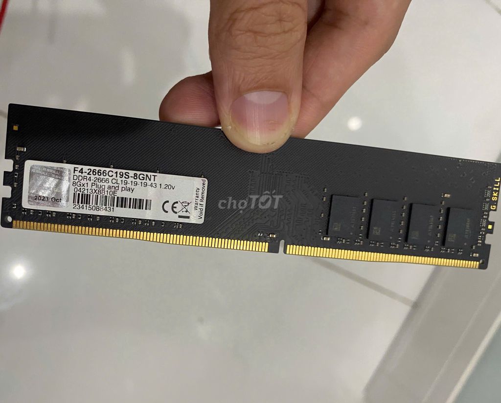 RAM G.Skill DDR4 8GB 2666MHz Новый