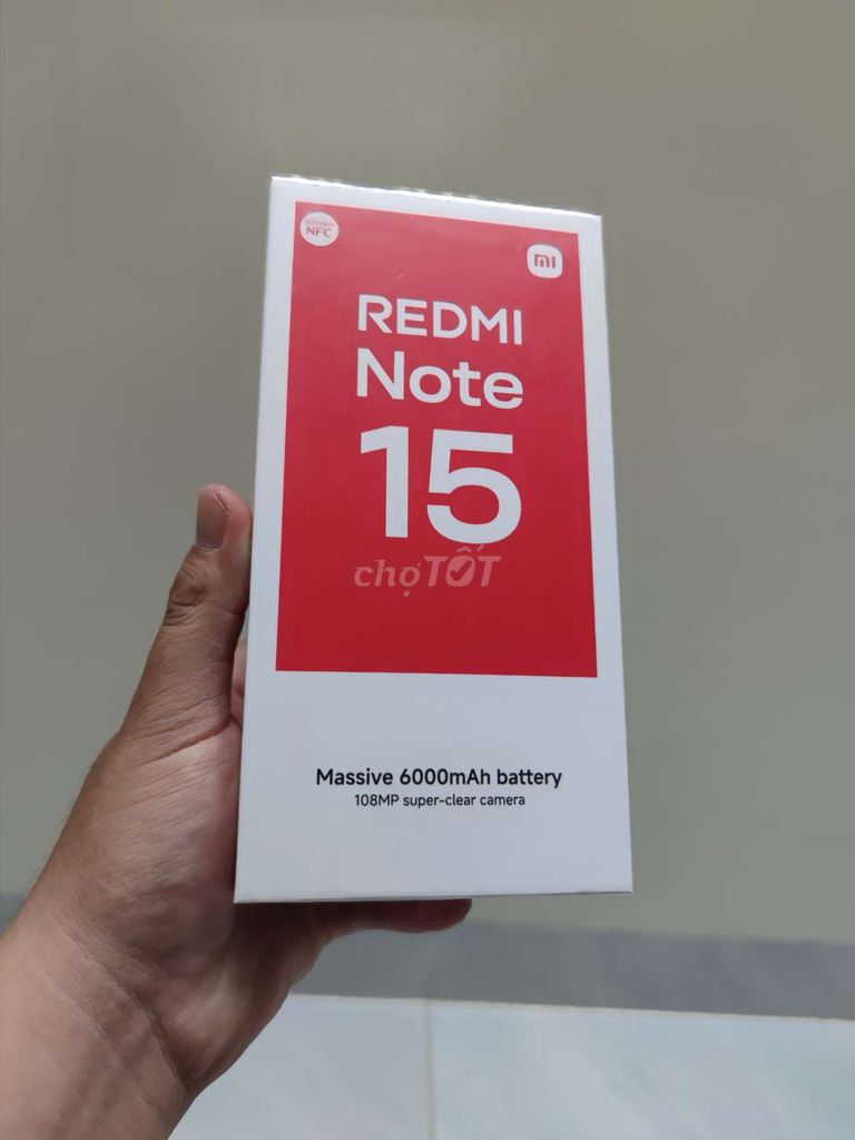 Xiaomi Redmi Note 15 128GB Черный
