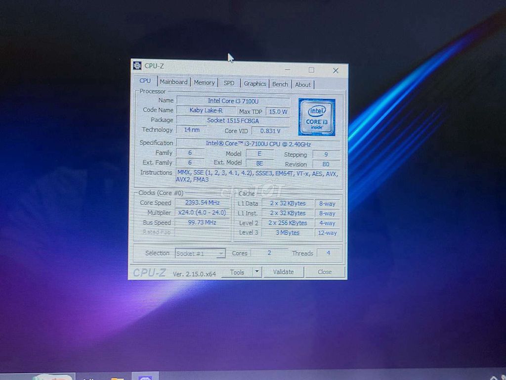 Dell Inspiron 14 i3-7100U 14 inch 8GB/120GB