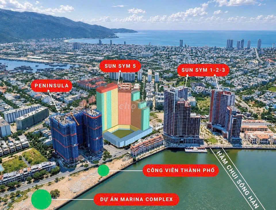 Фото 3: CỰC SỐC GIÁ F0 TỪ CĐT CHỈ 4.x TỶ CĂN 2PN DT 77M2 VEN SÔNG HÀN