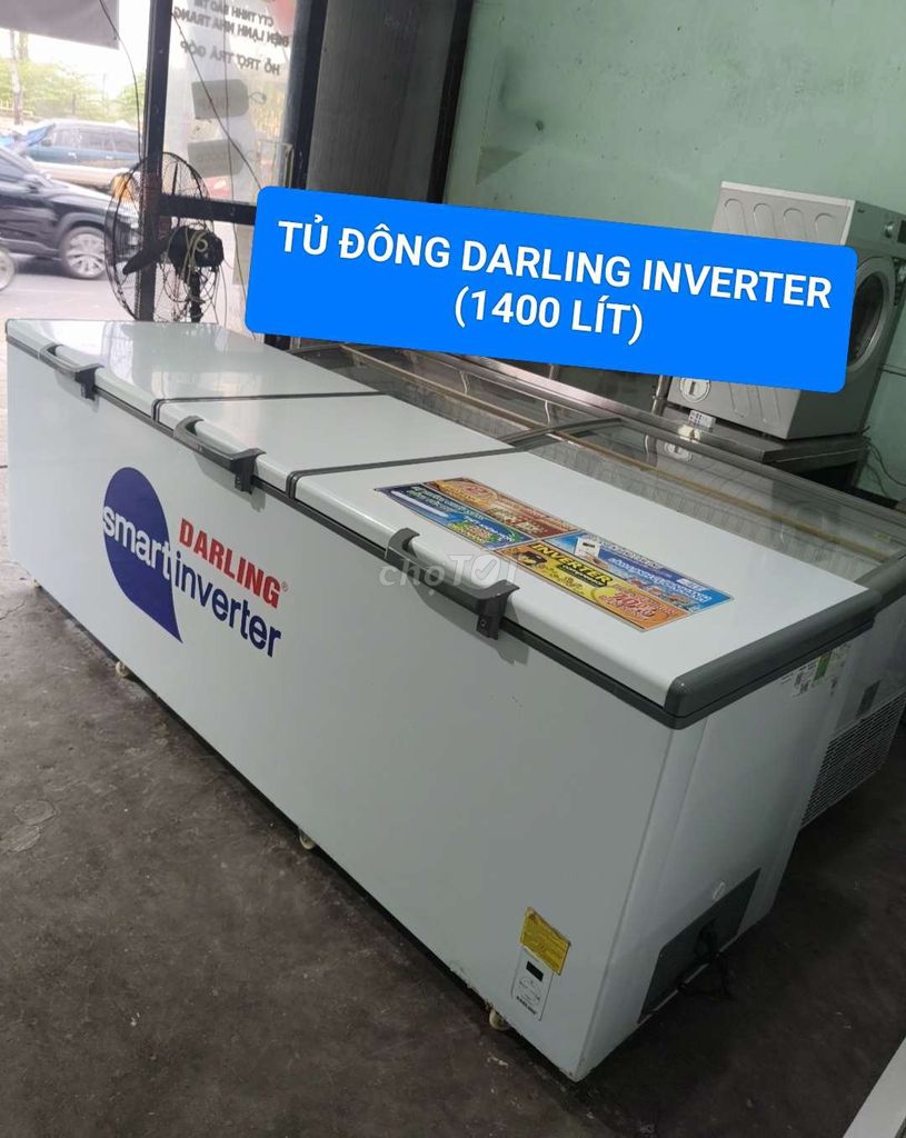 Морозильный ларь Darling Inverter 1400 литров Энергосберегающий