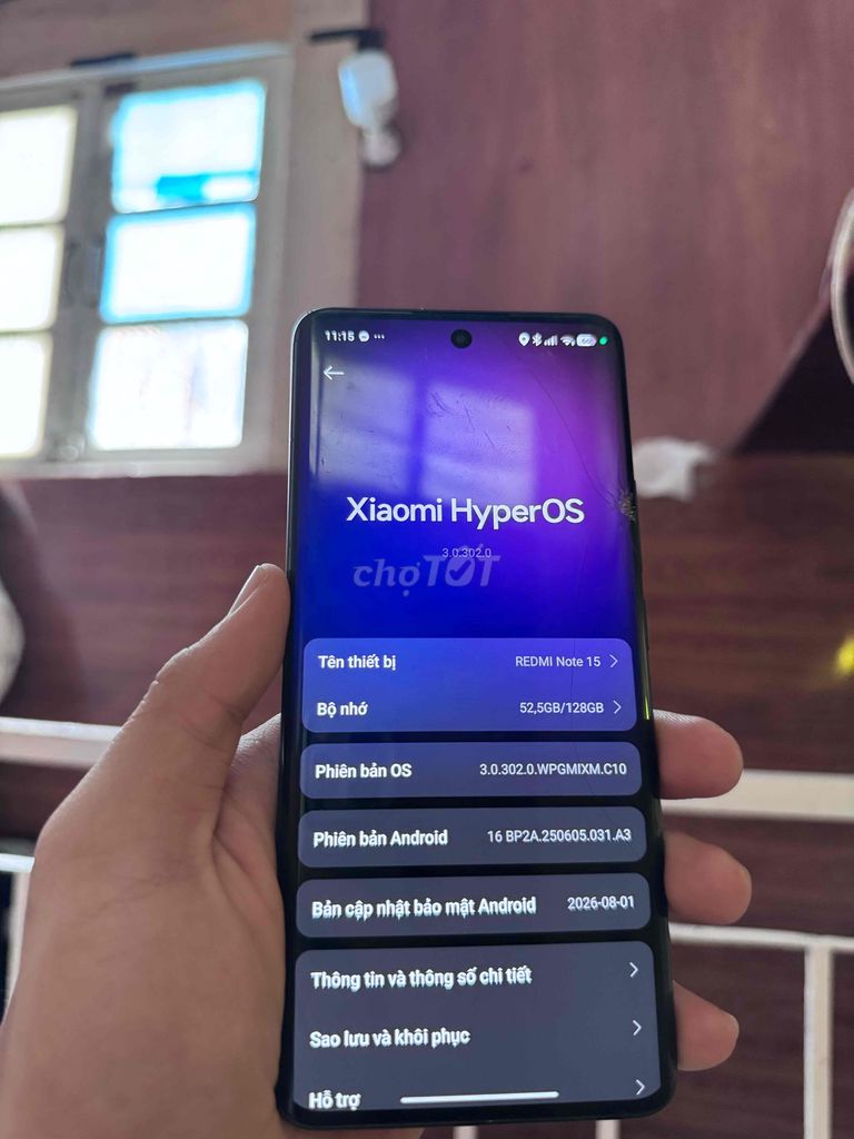 Xiaomi Redmi Note 15 4G Черный 128GB