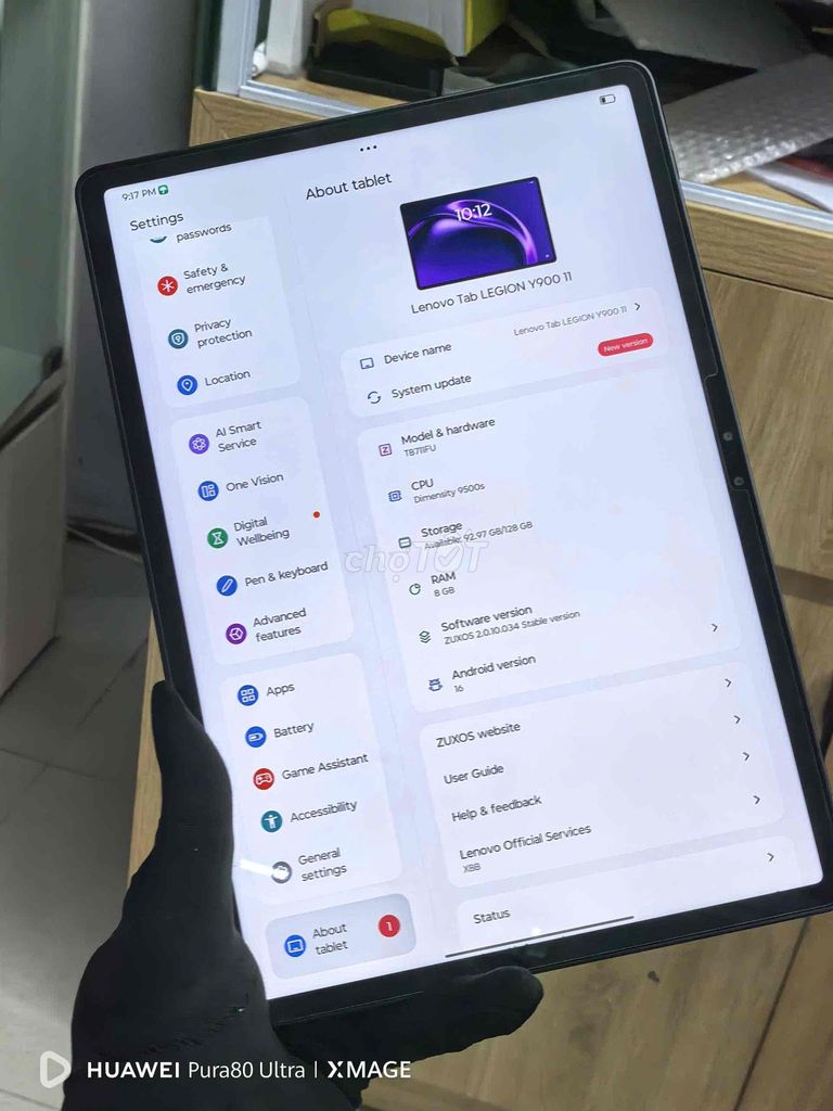 Фото 2: Lenovo Tab Y900 11icnh Dimensity 9500s 8GB/128GB X