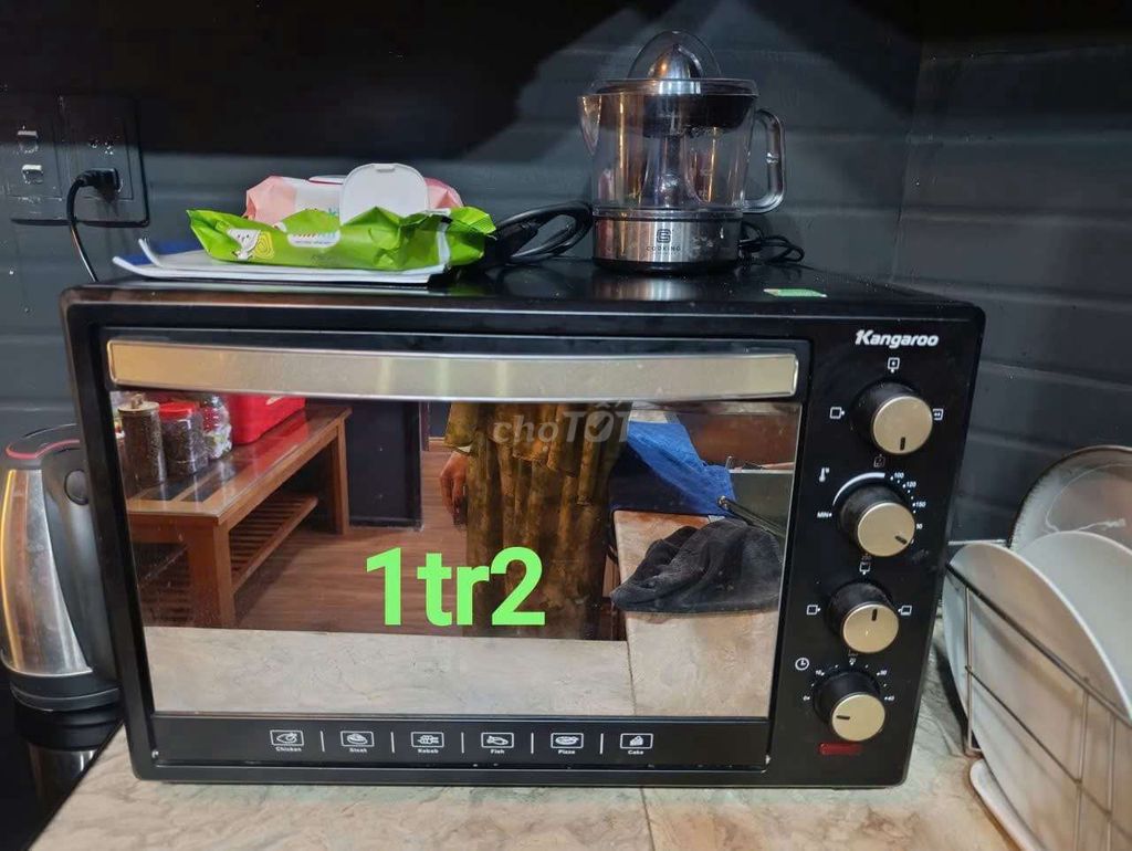 Lò nướng Kangaroo KG5201 Đen Lớn