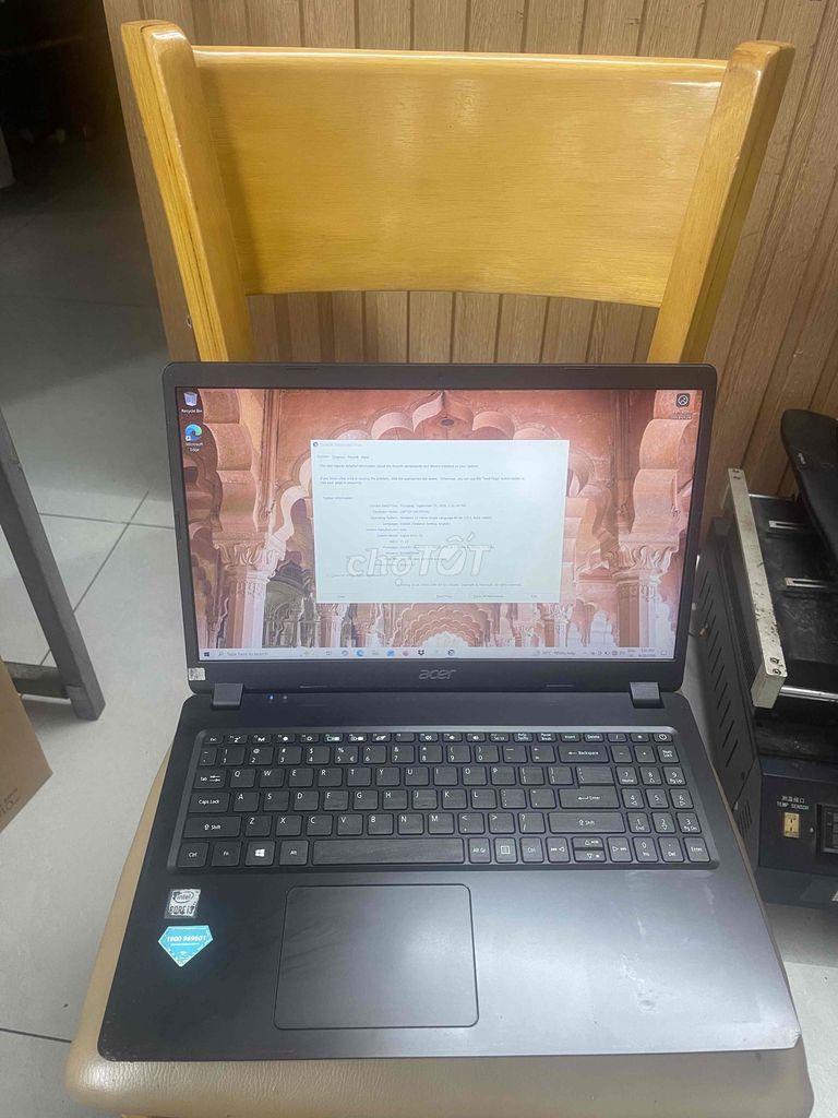 Acer A315-56 i3 1005 G1 15.6 дюймов 8GB/256GB чёрный