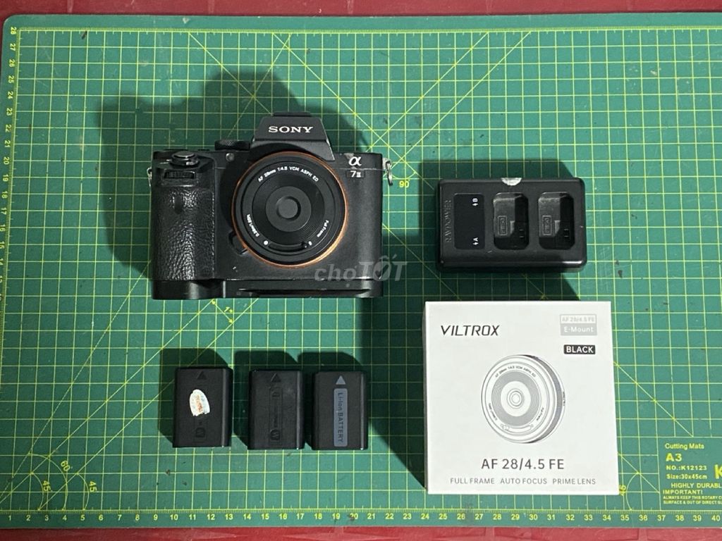 Фотоаппарат Sony A7 Mark II с объективом Viltrox 28 F4.5