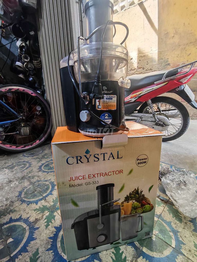 Соковыжималка Crystal GS-333 Черная
