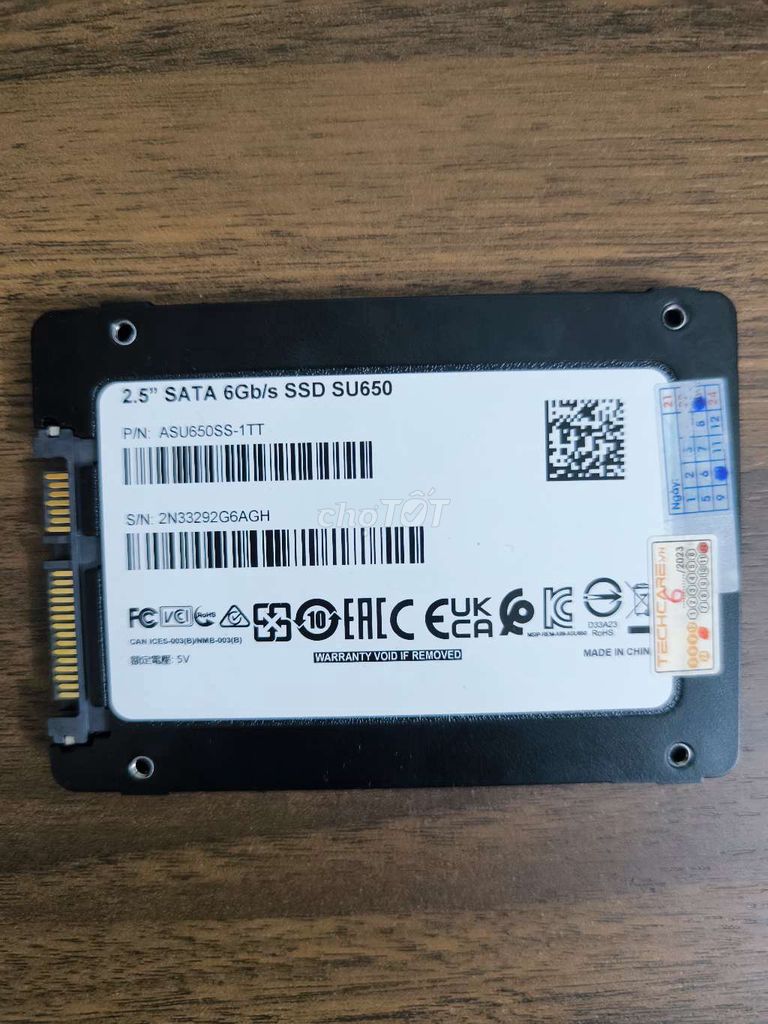 Фото 2: ADATA SU650 SSD SATA 1TB Б/У