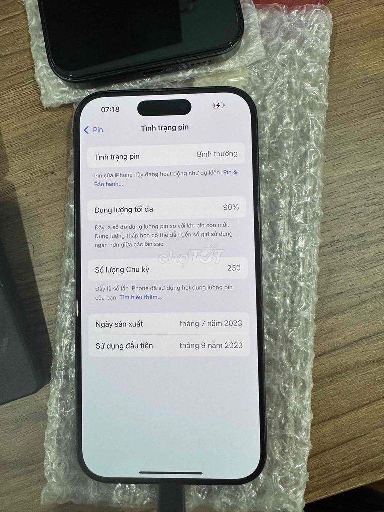Apple iPhone 15 Pro 128GB синий как новый