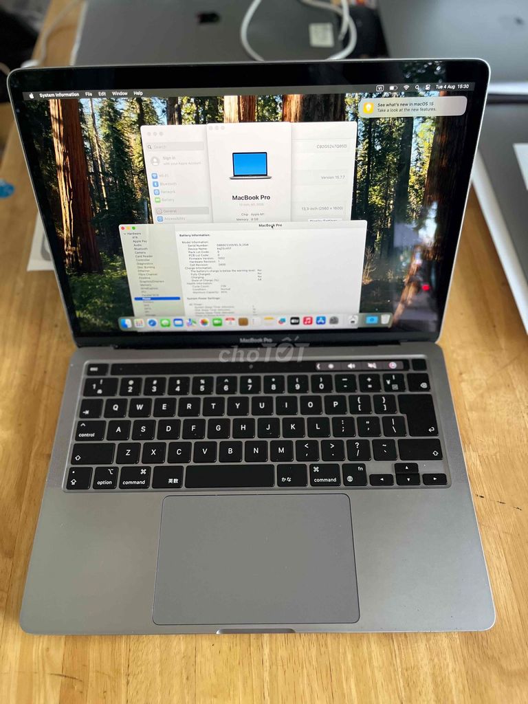 MacBook Pro M1 Ram 8GB Ssd 256GB