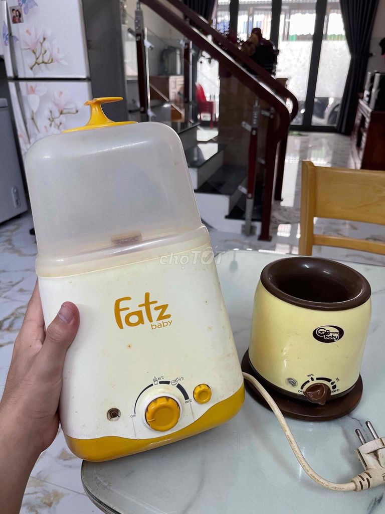 Подогреватель для молока Fatz бело-золотой б/у