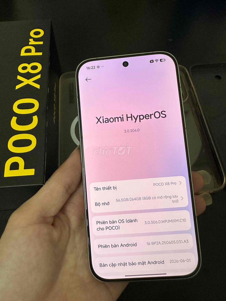 POCO X8 Pro 256GB отличный как новый, хочу обменять на более дорогую модель