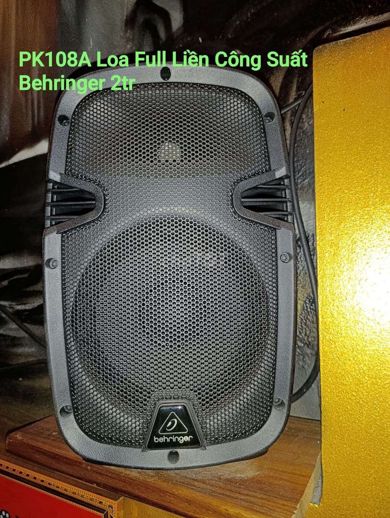 Колонка Behringer PK108A черная мощная