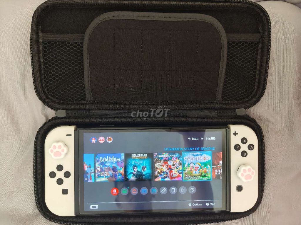 Nintendo Switch OLED 128GB Белый Темный