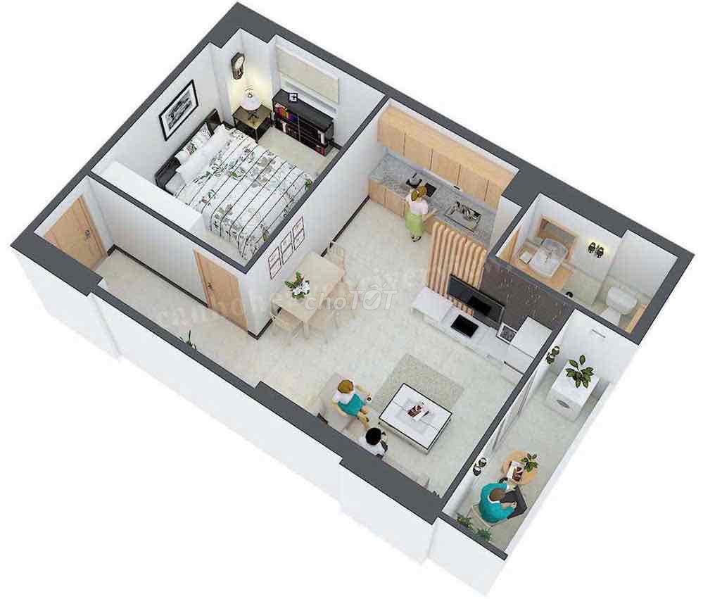 СДАЁТСЯ КВАРТИРА MỸ PHÚC — РЯДОМ С VÕ VĂN KIỆT, Р-Н 8