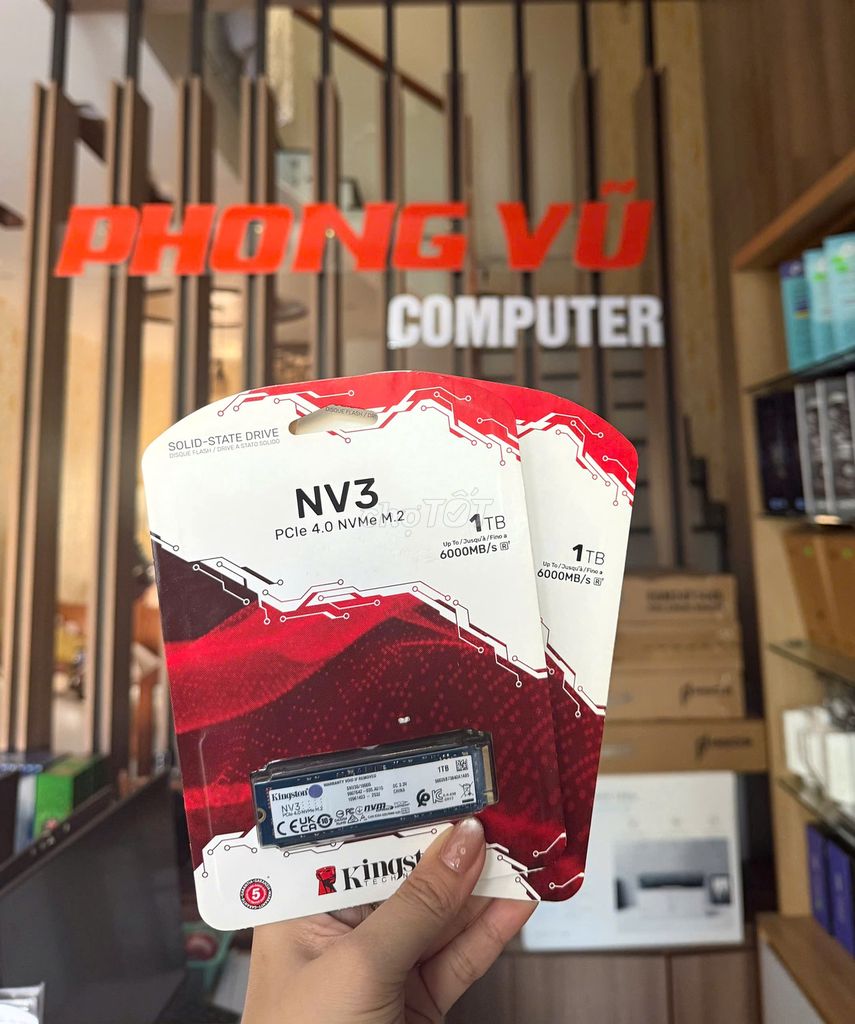 SSD Kingston Fury 1TB M.2 NVMe PCIe 4.0