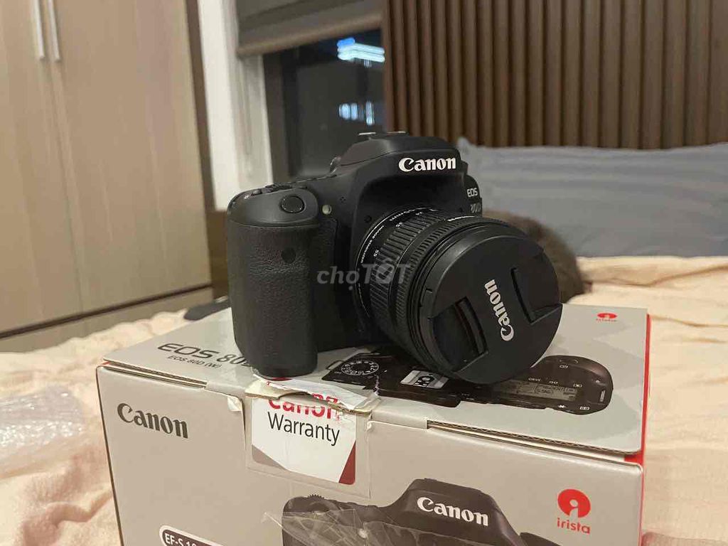 Фотоаппарат Canon EOS 80D EF-S 18-55mm черный