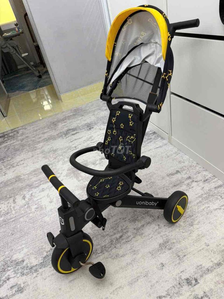 Коляска Uonibaby 3-колесная, складная