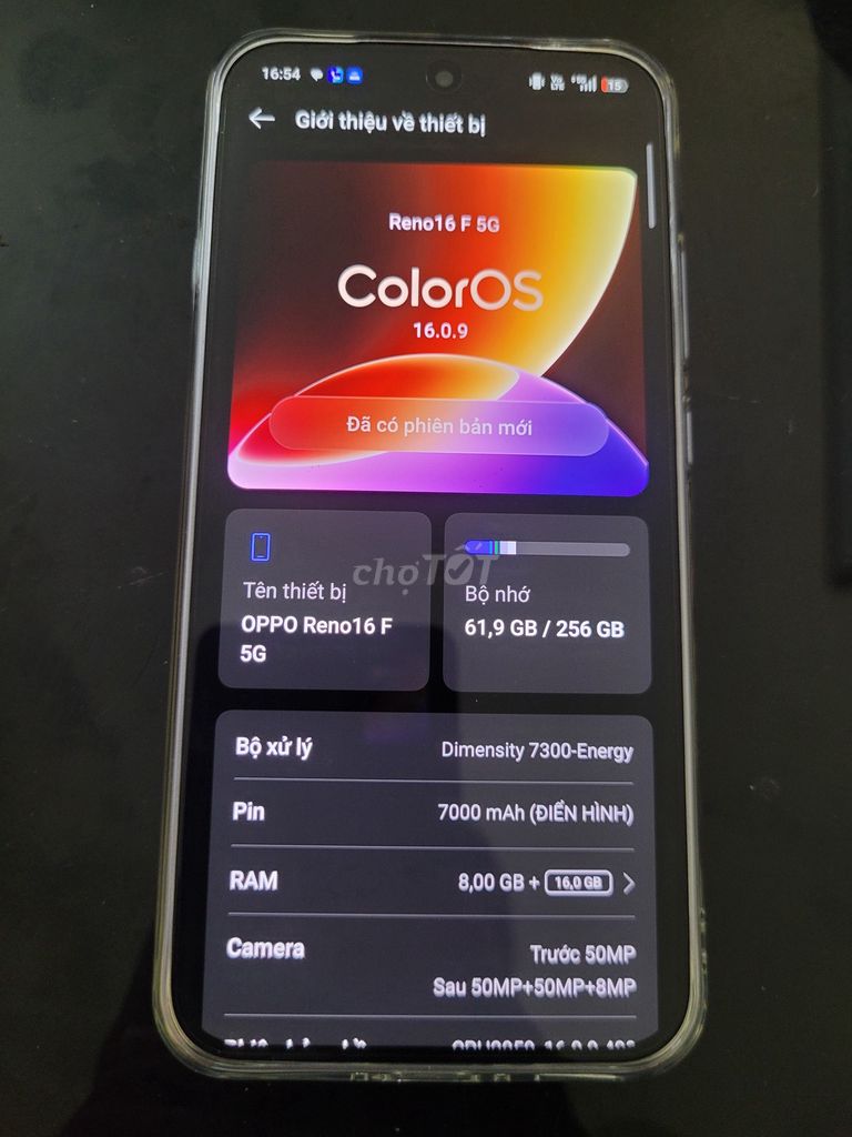 Oppo Reno 16F 5G 8GB/256GB Светло-фиолетовый