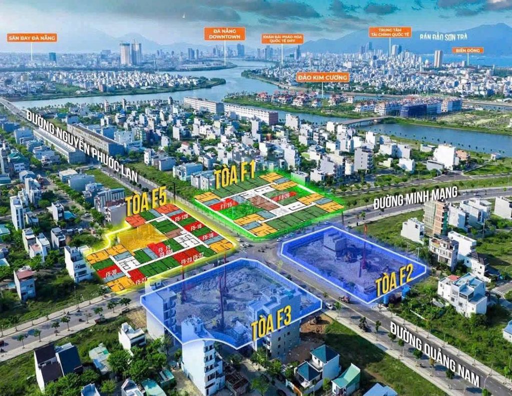 Фото 2: Квартира в Fours Tower — лучшая в районе Nam Hòa Xuân